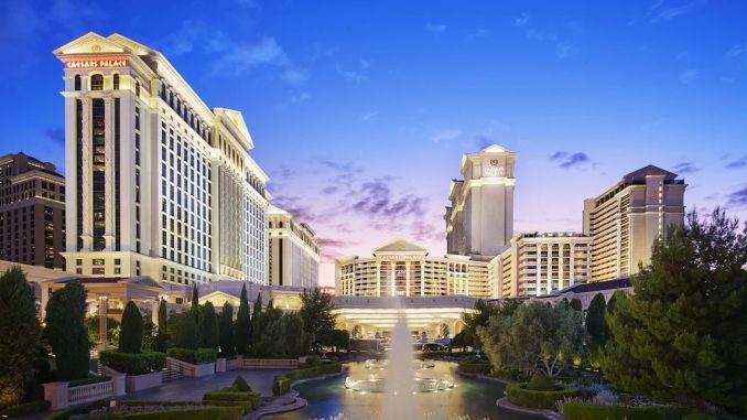 Exterior view of Caesars Palace Resort and Casino